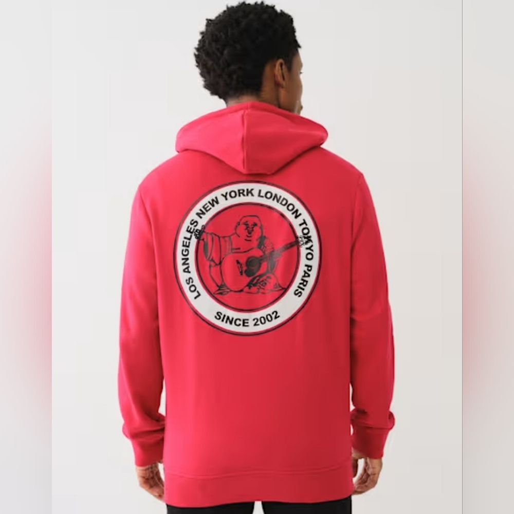 🐦‍🔥NWT True Religion City Buddha Zip up Hoodie
